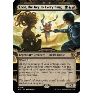 Loot, the Key to Everything (Raised Foil)