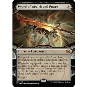 Sword of Wealth and Power (Raised Foil)