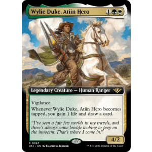 Wylie Duke, Atiin Hero