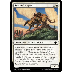 Trained Arynx