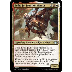 Ertha Jo, Frontier Mentor