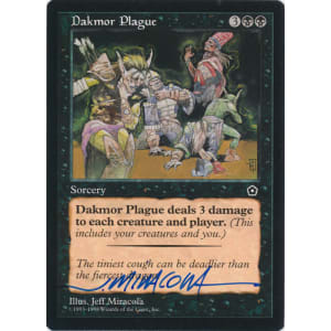 Dakmor Plague Signed by Jeff Miracola (Portal Second Age)