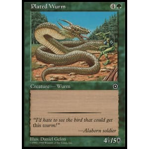 Plated Wurm