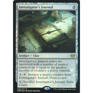 Investigator's Journal