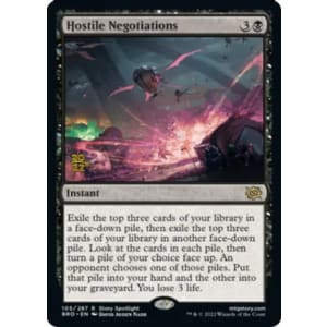 Hostile Negotiations