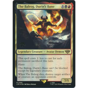 The Balrog, Durin's Bane