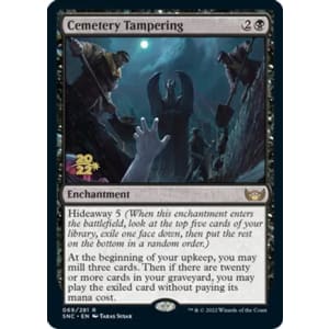 Cemetery Tampering