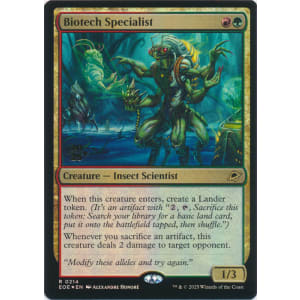 Biotech Specialist