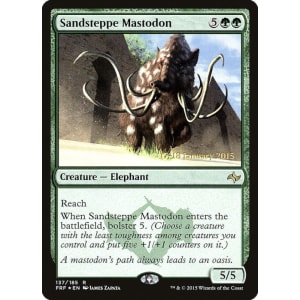 Sandsteppe Mastodon