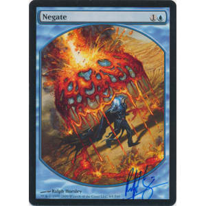 Negate Textless PROMO  Signed by Ralph Horsley