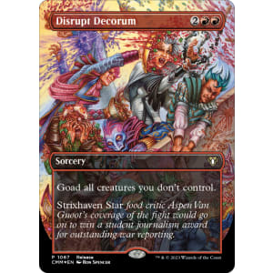 Disrupt Decorum