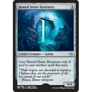 Hewed Stone Retainers