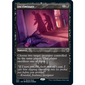 Incriminate