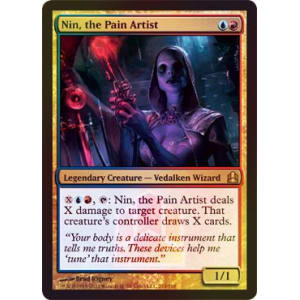 Nin, the Pain Artist (Oversized Foil)
