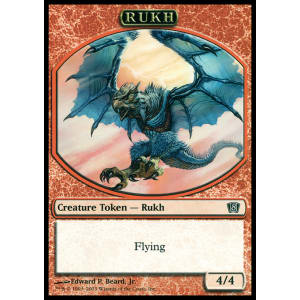 Magic MTG Excellent+ Rukh Token ~ Player Rewards Promos