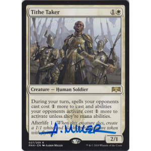 Tithe Taker Signed by Aaron Miller