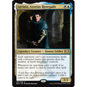 Lavina, Azorius Renegade y costes adicionales LaviniaAzoriusRenegade