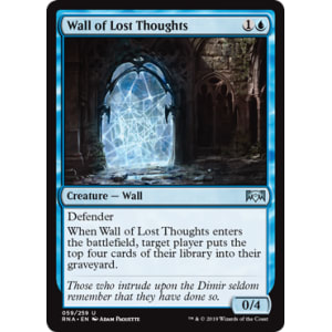 Wall of Lost Thoughts