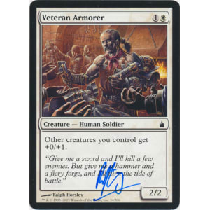 Veteran Armorer Signed by Ralph Horsley