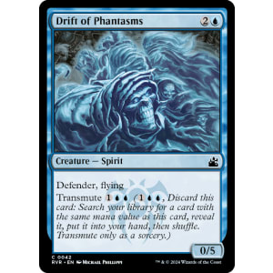 Drift of Phantasms