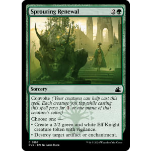 Sprouting Renewal