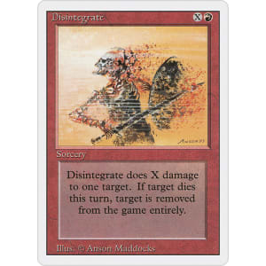 Disintegrate