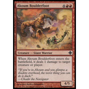 Akoum Boulderfoot