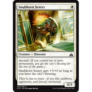 Snubhorn Sentry