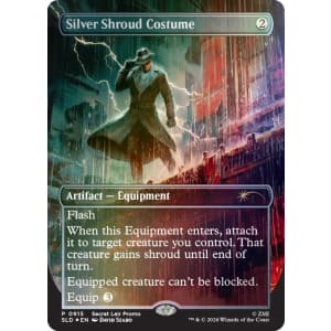 Silver Shroud Costume