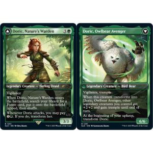 Doric, Nature's Warden // Doric, Owlbear Avenger