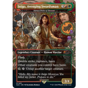 Inigo, Avenging Swordsman (Samut, Voice of Dissent)