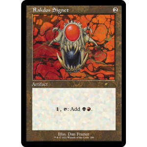 Rakdos Signet (Foil-Etched)