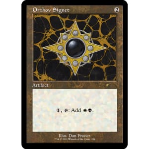 Orzhov Signet (Foil-Etched)