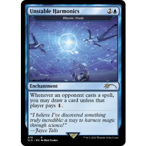 Rhystic Study (Unstable Harmonics)