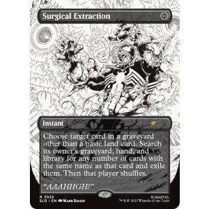 Surgical Extraction (Black and White)