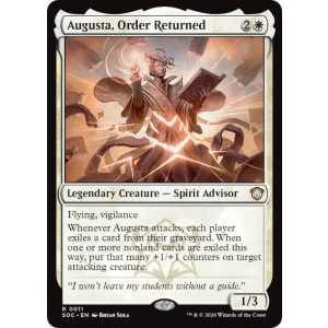 Augusta, Order Returned