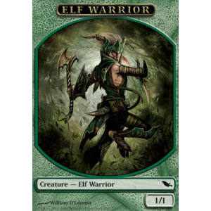 Elf Warrior (Token, green)