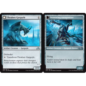 Thraben Gargoyle // Stonewing Antagonizer