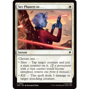 Set Phasers to . . .