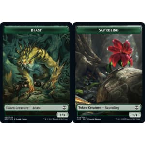 Beast // Saproling (Token)