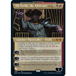 Ob Nixilis, the Adversary (Foil-Etched)