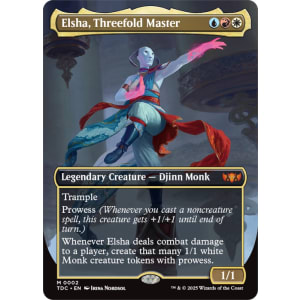 Elsha, Threefold Master