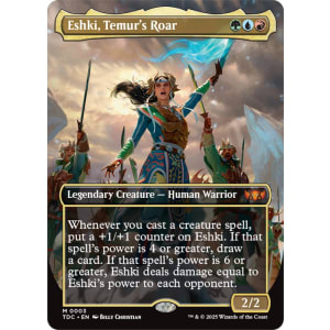 Eshki, Temur's Roar