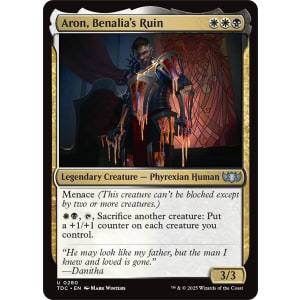 Aron, Benalia's Ruin