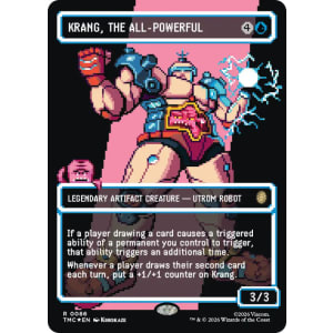 Krang, the All-Powerful (Pixel Art Surge Foil)