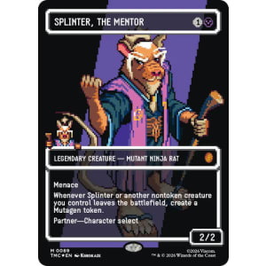 Splinter, the Mentor (Pixel Art Surge Foil)