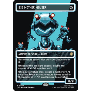 Big Mother Mouser (Pixel Art Surge Foil)
