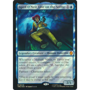 April O'Neil, Live on the Scene (Surge Foil)