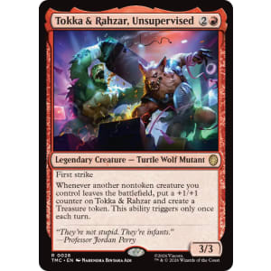 Tokka and Rahzar, Unsupervised