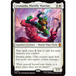 Leonardo, Worldly Warrior